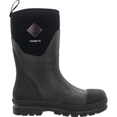 Image showing 6 th Muck Boot Company Women's Chore Mid Steel Toe Work Boots