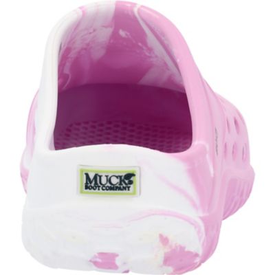Image showing  Muckster Lite Youth Pink Swirl Clog