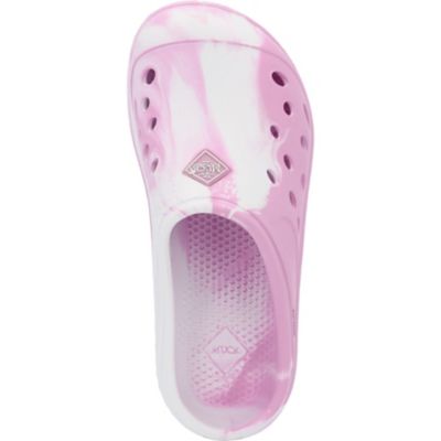 Image showing  Muckster Lite Youth Pink Swirl Clog