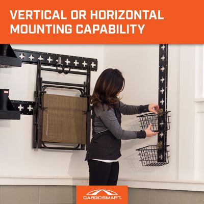 Image showing 6 th CargoSmart 60 in. X-Track Rail, Matte Black