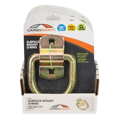 Image showing 6 th CargoSmart 3667 lb. Heavy-Duty Surface Mount D-Ring