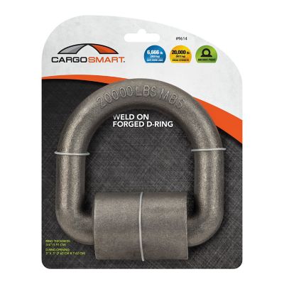 Image showing 9 th CargoSmart 6667 lb. Weld On Forged D-Ring