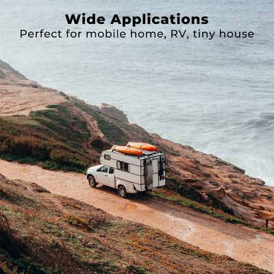 Image showing 6 th Camplux RE264B Plus 2.64 GPM RV Tankless Water Heater, Black