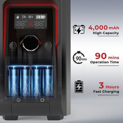 Image showing  Portable Propane Water Heater 0.8 GPM 20,500 BTU