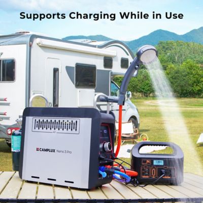Image showing  Portable Propane Water Heater 0.8 GPM 20,500 BTU