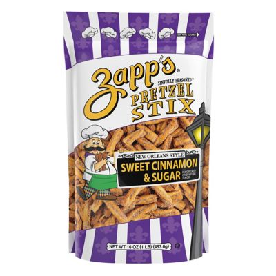 Zapp's Sweet Cinnamon and Sugar Pretzels, 16 oz.