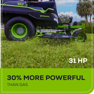 Image showing  Maximus Z 54 in. 60V Cordless Electric Zero-Turn Mower, Battery and Charger Included