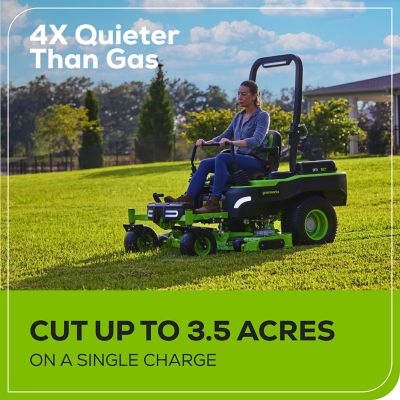 Image showing  Maximus Z 54 in. 60V Cordless Electric Zero-Turn Mower, Battery and Charger Included