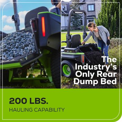 Image showing 6 th Greenworks Maximus Z 54 in. 60V Cordless Electric Zero-Turn Mower, Battery and Charger Included