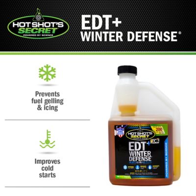Image showing  EDT+ WINTER DEFENSE Anti-Gel Fuel Booster - 16 oz. Squeeze