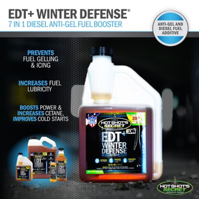 Image showing  EDT+ WINTER DEFENSE Anti-Gel Fuel Booster - 16 oz. Squeeze