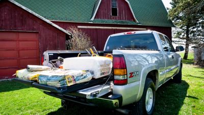 Image showing 6 th Truck Trolley Lightweight Truck Bed Roller Tray System, 300 lb. Capacity