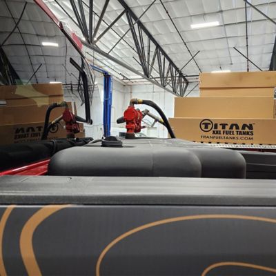 Image showing  Extra Heavy Duty, Cross-Linked Polyethylene Fuel Tank, 100 gal.