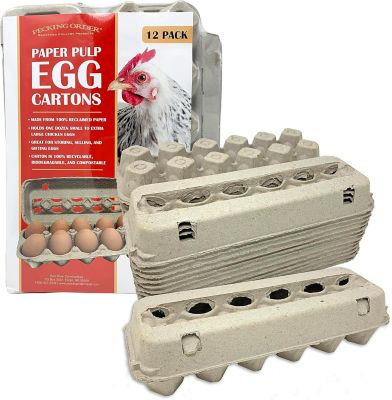 Pecking Order Vented Paper Egg Cartons