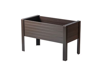 Image showing  ECOFLEX Elevated Planter, 48 in., Walnut