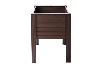 Image showing  ECOFLEX Elevated Planter, 48 in., Walnut