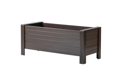 Image showing 2 th New Age Pet ECOFLEX Rectangular Planter, 48 in., Walnut
