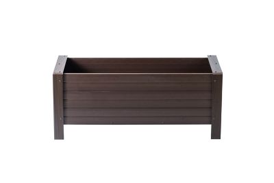 Image showing 3 th New Age Pet ECOFLEX Rectangular Planter, 48 in., Walnut