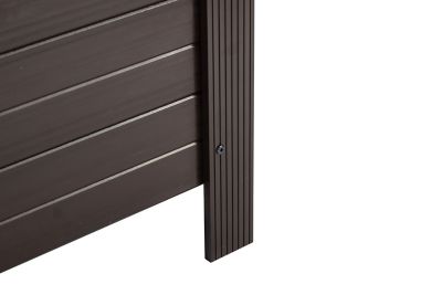 Image showing 5 th New Age Pet ECOFLEX Rectangular Planter, 48 in., Walnut