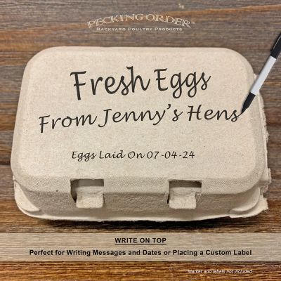 Image showing  6-Egg Paper Egg Cartons, 24 pk.