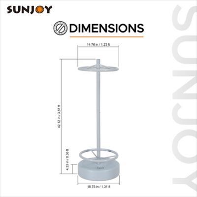 Image showing  Storage Pool Storage Rack, Light Grey