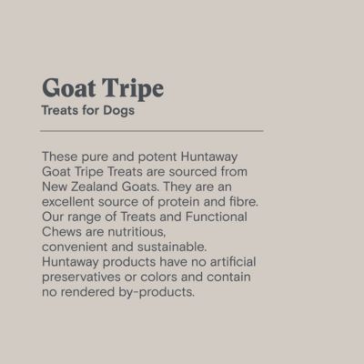 Image showing  Goat Tripe Treats for Dogs, 3 oz.