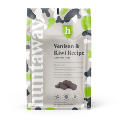 Huntaway Venison & Kiwi Recipe Chews for Dogs, 4 oz.