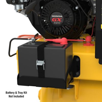 Image showing  3-in-1 Two Stage Compressor 30G, 175 Max PSI, 13.6 SCFM @ 100PSI, Gas, Generator 5,500 W, & Welder 200 Amp