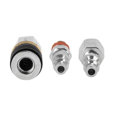 Image showing  3 pc. 1/4 in. NPT Industrial Coupler and Plug Kit
