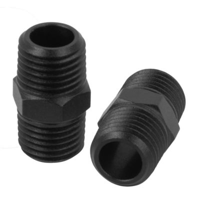 Image showing  2 pc. 1/4 in. MNPT x Close Hex Connector