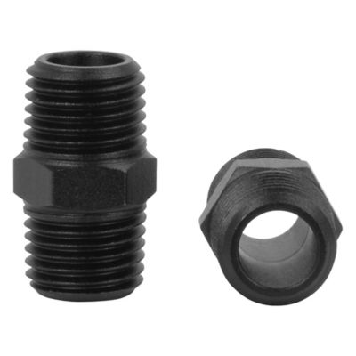 Image showing  2 pc. 1/4 in. MNPT x Close Hex Connector