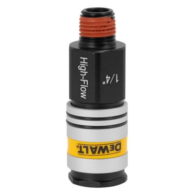 Image showing  1/4 in. MNPT High Flow Coupler