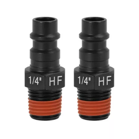 DeWALT 1/4 in MNPT High Flow Plugs: 2 Male Plugs Air Hose Fittings