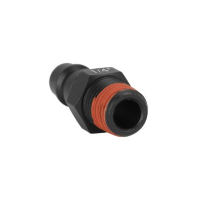 Image showing  1/4 in. MNPT High Flow Plugs: 2 Male Plugs