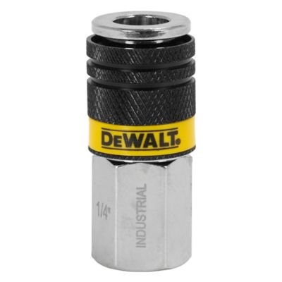 Image showing 5 th DEWALT 1/4 in. FNPT Industrial Couplers: 4 Female Couplers