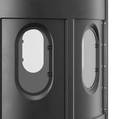 Image showing  3-Person XL Clear Blind, Black