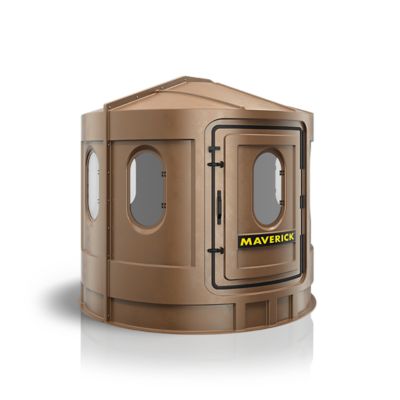 Image showing  XL Clear Blind, Brown