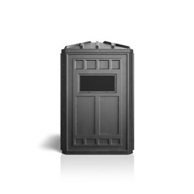 Image showing  1-Person 4-Panel Blind, Tinted HW