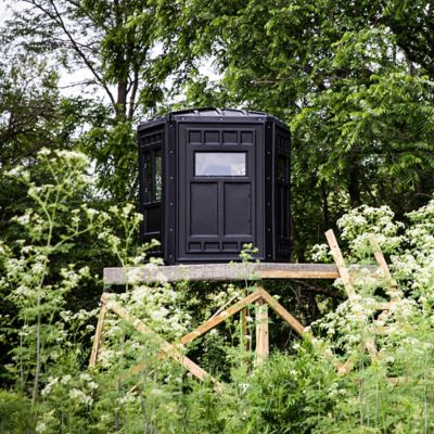 Image showing 6 th Booner 2-Person 5-Panel Blind, Tinted DW