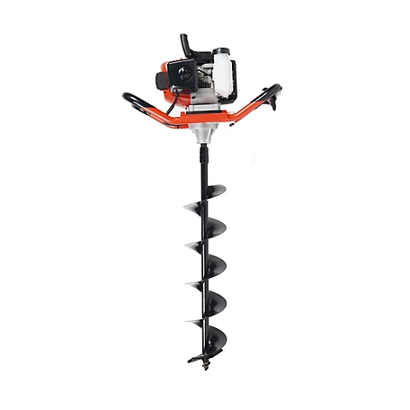 PRORUN 51.7cc One Person Gas-Powered 2-Cycle Earth Auger with 8-in. x 30-in. Bit