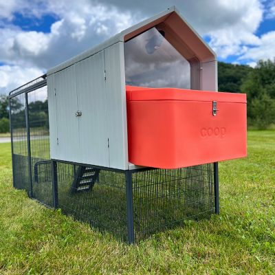 Image showing 8 th Coop The Smart Chicken Coop and Steel Run, 6 Chicken Capacity