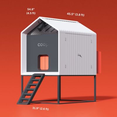 Image showing  The Smart Chicken Coop on Elevated Base, 6 Chicken Capacity