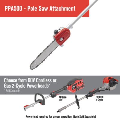 Image showing  10 in. 60V Multi Cutter Pole Saw Attachment
