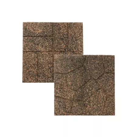 GroundSmart Double-Sided Pavers 16-in Beige/Black 9-Pack Landscape Edging