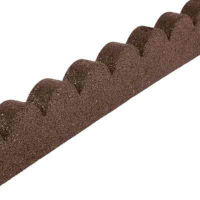 GroundSmart Brown Scalloped Edger, 4 pk.