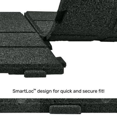 Image showing  Interlock Pavers, 16 in., Black, 9-Pack