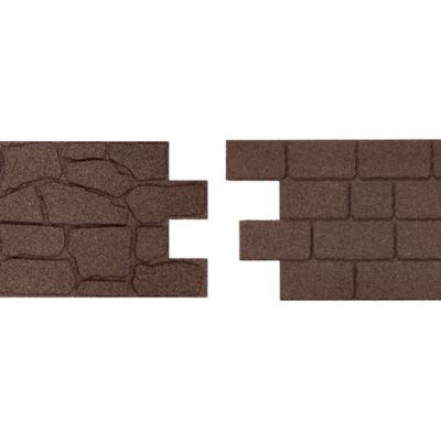 Image showing  24 in. Interlock Brown Paver, 9 pk.