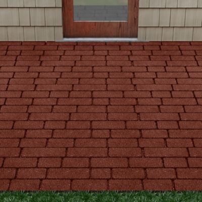 Image showing  24 in. Interlock Red Paver, 9 pk.