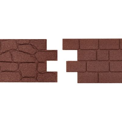 Image showing  24 in. Interlock Red Paver, 9 pk.