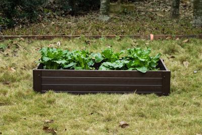 New Age Pet 2x4 Garden Bed, Walnut